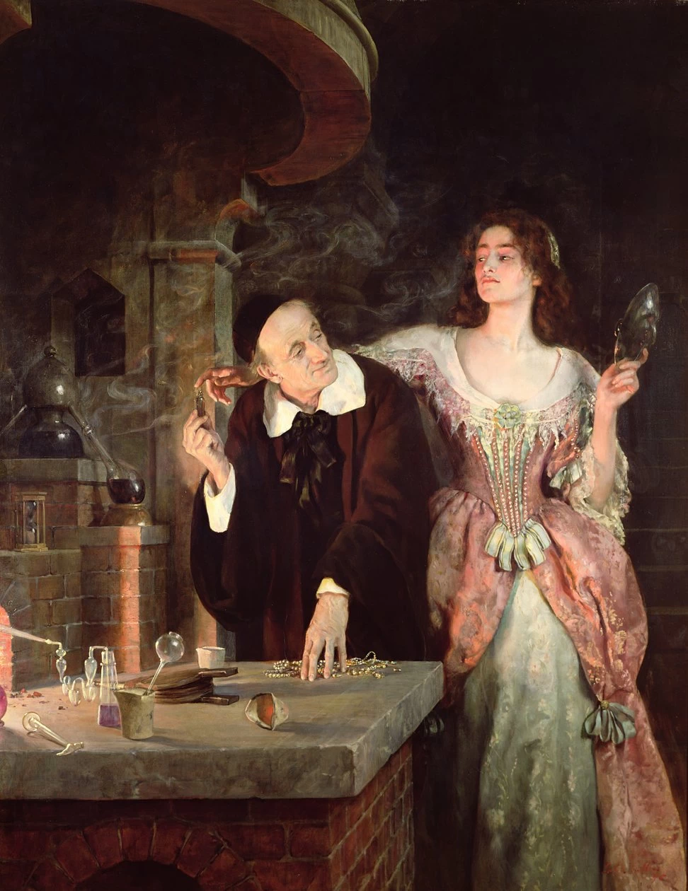 John Collier - Il laboratorio, 1895